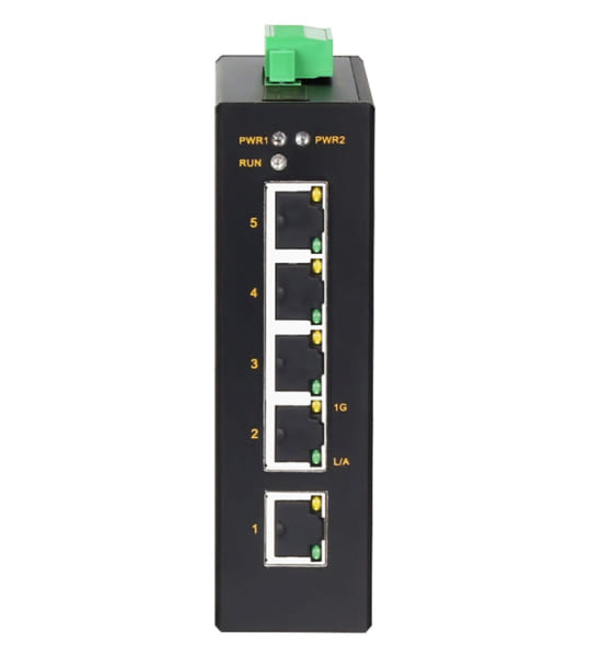 IES405G Switch công nghiệp 5 cổng Ethernet 10/100/1000M