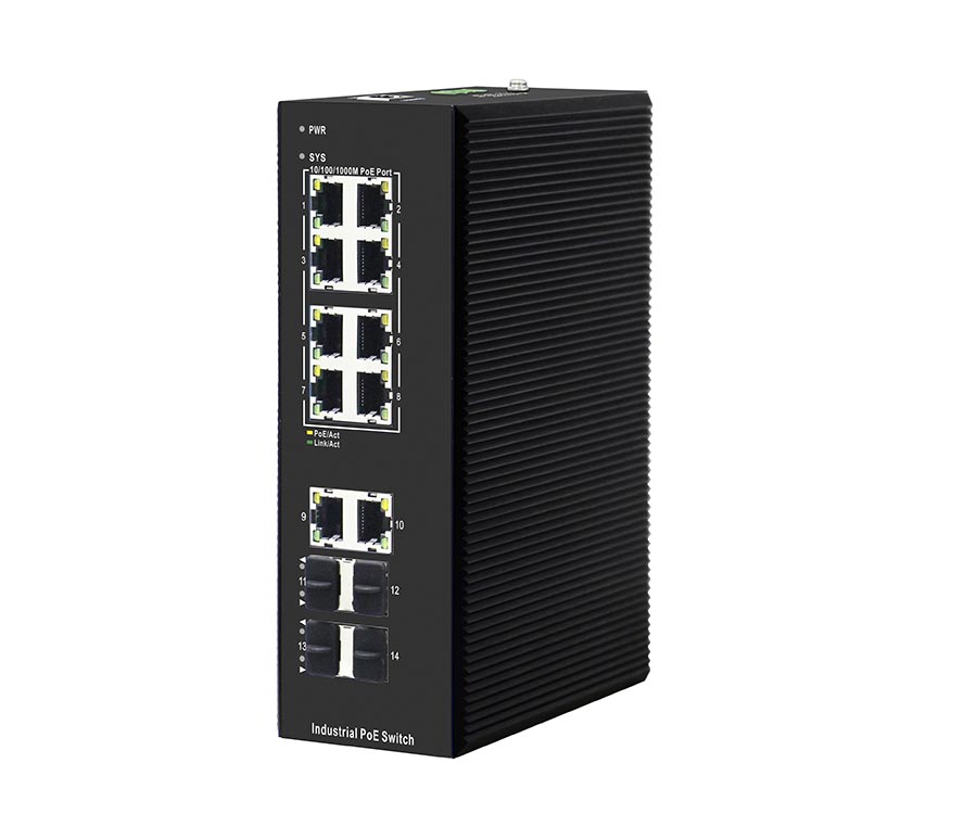 8 cổng Gigabit PoE + 2 cổng Gigabit Ethernet đường lên + 4 cổng Gigabit ...